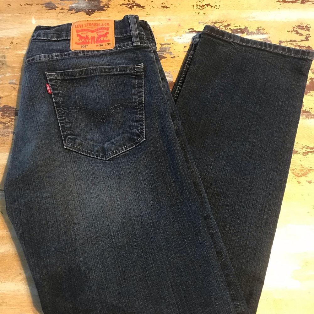 Levi’s 505 Straight Fit Jeans 34x32
